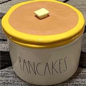 RAE DUNN ARTISAN COLLECTION 🥞 PANCAKE WARMER w/ BUTTER HANDLE